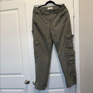 Abercrombie & Fitch Olive Cargo Pants